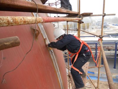 點擊查看詳細(xì)信息<br>標(biāo)題：球罐TOFD現(xiàn)場檢測 閱讀次數(shù)：6202